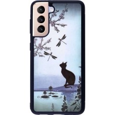 Coque Samsung Galaxy S21 5G - Silicone rigide noir Spring 19 12