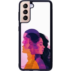 Coque Samsung Galaxy S21 5G - Silicone rigide noir Womens day 2026 10