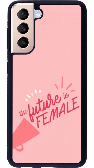 Coque Samsung Galaxy S21 5G - Silicone rigide noir Womens day 2026 4