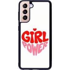 Coque Samsung Galaxy S21 5G - Silicone rigide noir Womens day 2026 6