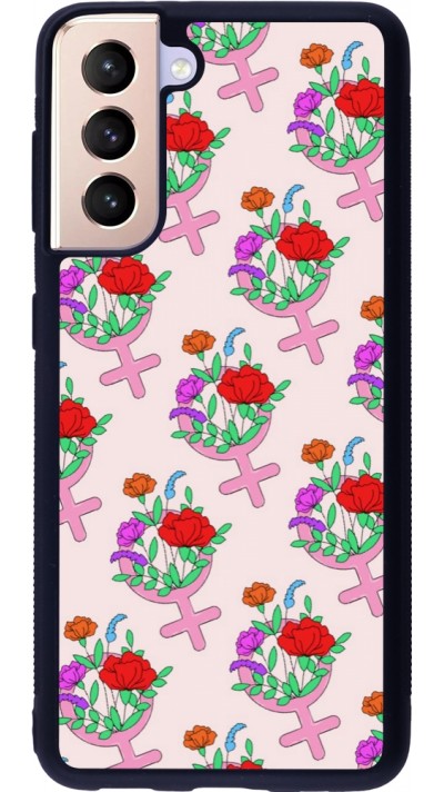 Coque Samsung Galaxy S21 5G - Silicone rigide noir Womens day 2026 7