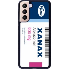 Coque Samsung Galaxy S21 5G - Silicone rigide noir Xanax Alprazolam 2025