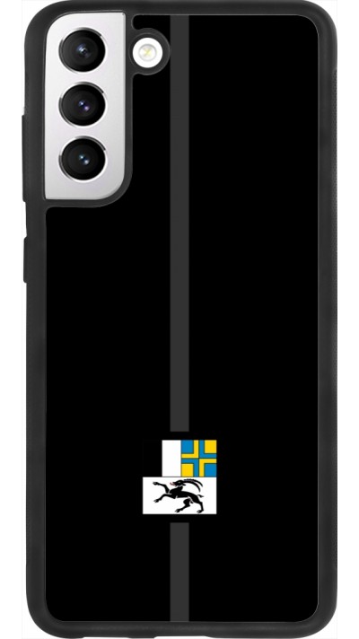 Samsung Galaxy S21 FE 5G Case Hülle - Silikon schwarz Kanton GR schwarz