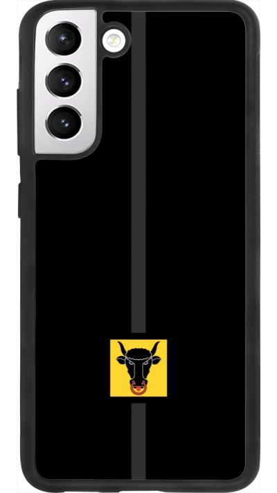 Samsung Galaxy S21 FE 5G Case Hülle - Silikon schwarz Kanton UR schwarz