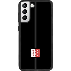 Coque Samsung Galaxy S21 FE 5G - Silicone rigide noir Canton VS noir