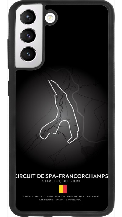 Samsung Galaxy S21 FE 5G Case Hülle - Silikon schwarz F1 Track 2025 Belgium