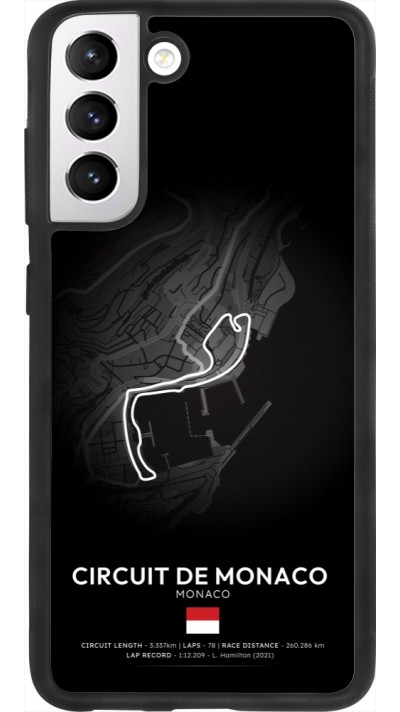 Samsung Galaxy S21 FE 5G Case Hülle - Silikon schwarz F1 Track 2025 Monaco