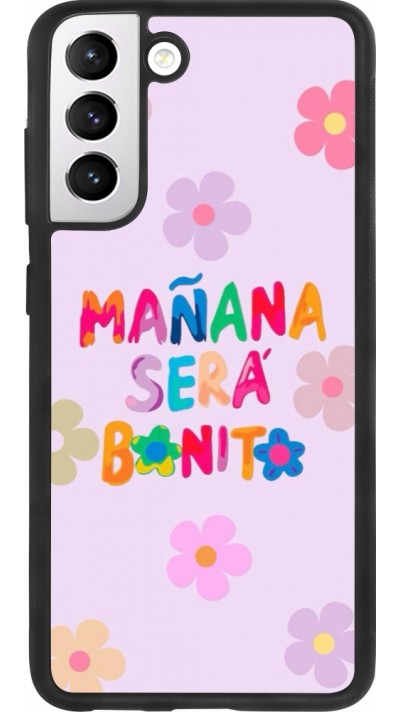 Coque Samsung Galaxy S21 FE 5G - Silicone rigide noir Karol G Manana sera bonito