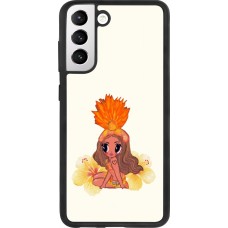 Coque Samsung Galaxy S21 FE 5G - Silicone rigide noir Karol G Tropicoqueta