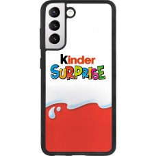 Coque Samsung Galaxy S21 FE 5G - Silicone rigide noir Kinder Surprise