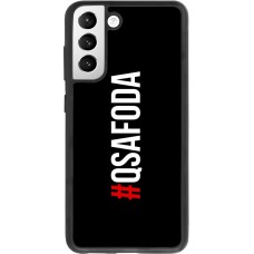Coque Samsung Galaxy S21 FE 5G - Silicone rigide noir Qsafoda 1