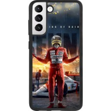 Coque Samsung Galaxy S21 FE 5G - Silicone rigide noir Senna The King of Rain