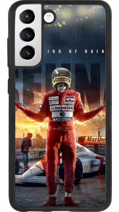 Coque Samsung Galaxy S21 FE 5G - Silicone rigide noir Senna The King of Rain