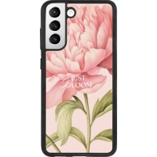 Coque Samsung Galaxy S21 FE 5G - Silicone rigide noir Just Bloom 2026