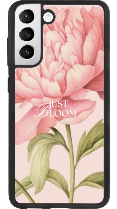 Coque Samsung Galaxy S21 FE 5G - Silicone rigide noir Just Bloom 2026