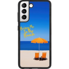 Coque Samsung Galaxy S21 FE 5G - Silicone rigide noir Summer 2025 Bring me to the beach