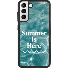 Coque Samsung Galaxy S21 FE 5G - Silicone rigide noir Summer 2025 Summer is here