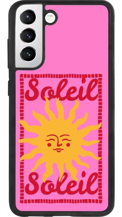 Coque Samsung Galaxy S21 FE 5G - Silicone rigide noir Sun sun 2026