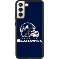 Coque Samsung Galaxy S21 FE 5G - Silicone rigide noir Super Bowl 26 Seattle 3