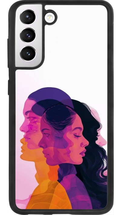 Coque Samsung Galaxy S21 FE 5G - Silicone rigide noir Womens day 2026 10