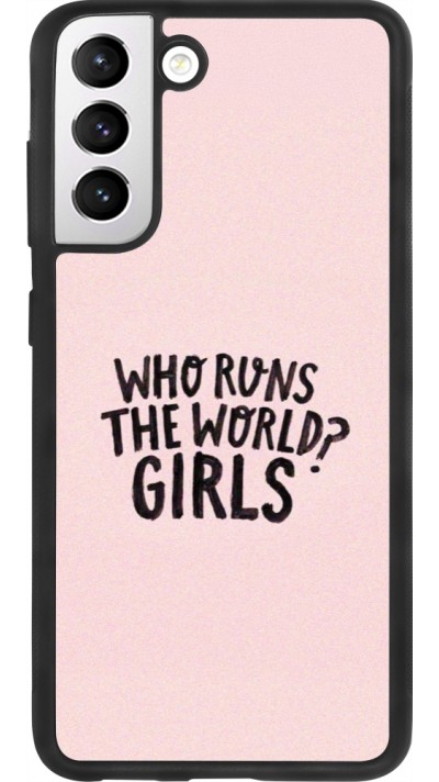 Coque Samsung Galaxy S21 FE 5G - Silicone rigide noir Womens day 2026 3