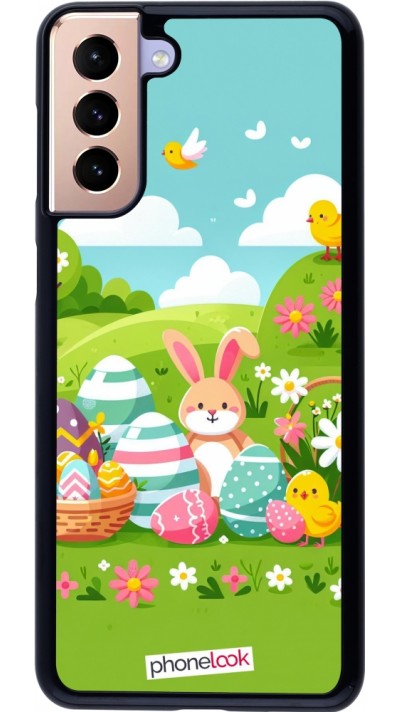 Coque Samsung Galaxy S21+ 5G - Easter 2025 Green