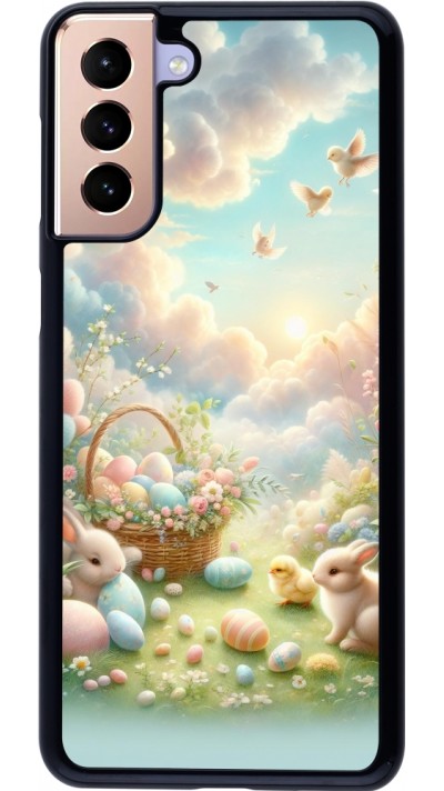 Coque Samsung Galaxy S21+ 5G - Easter 2025 Pastel Pâques