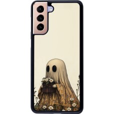 Coque Samsung Galaxy S21+ 5G - Halloween 2025 Ghost gardener