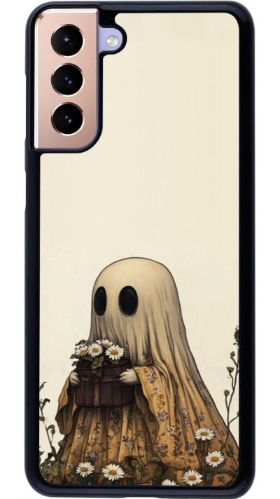 Coque Samsung Galaxy S21+ 5G - Halloween 2025 Ghost gardener