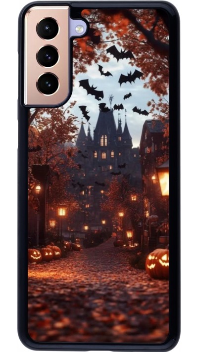 Coque Samsung Galaxy S21+ 5G - Halloween 2025 Haunted house