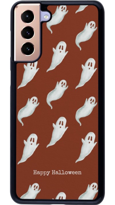 Coque Samsung Galaxy S21+ 5G - Halloween 2025 Pattern of ghosts