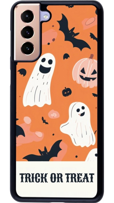 Coque Samsung Galaxy S21+ 5G - Halloween 2025 Trick treat