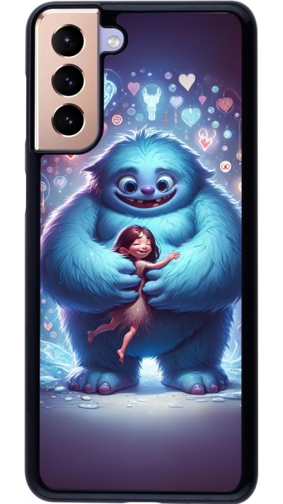 Coque Samsung Galaxy S21+ 5G - Valentine 2024 Fluffy Love