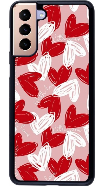 Coque Samsung Galaxy S21+ 5G - Valentine 2024 with love heart