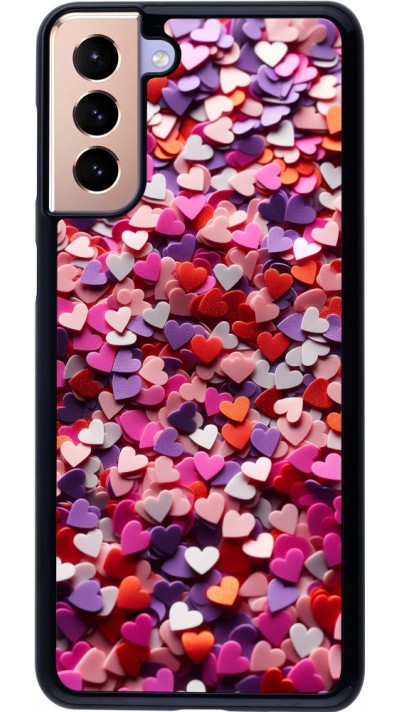 Coque Samsung Galaxy S21+ 5G - Valentine 2025 Confetti
