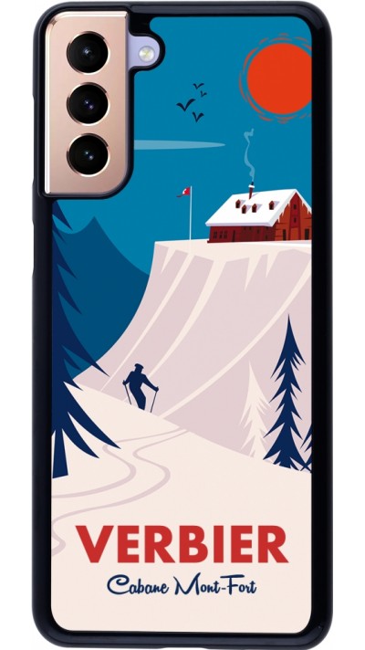 Coque Samsung Galaxy S21+ 5G - Verbier Cabane Mont-Fort