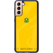 Samsung Galaxy S21+ 5G Case Hülle - Silikon schwarz Südafrika 2026 personalisierbares Fussballtrikot