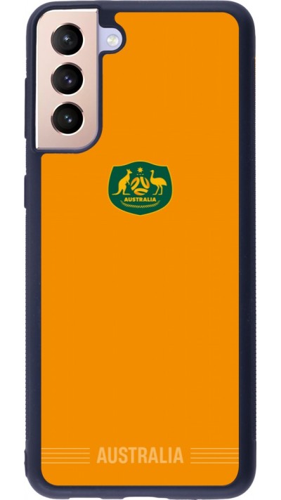 Samsung Galaxy S21+ 5G Case Hülle - Silikon schwarz Australien 2026 personalisierbares Fussballtrikot