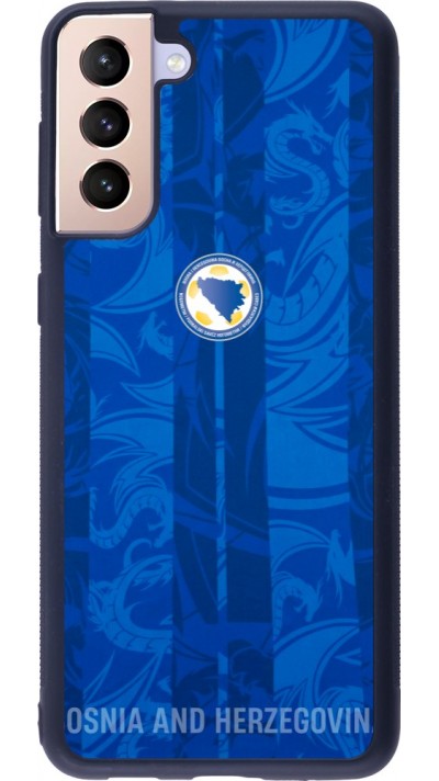 Samsung Galaxy S21+ 5G Case Hülle - Silikon schwarz Bosnien und Herzegowina 2026 personalisierbares Fussballtrikot
