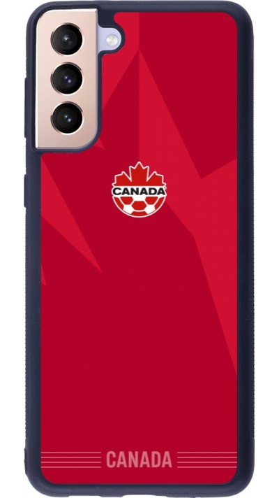 Samsung Galaxy S21+ 5G Case Hülle - Silikon schwarz Kanada 2026 personalisierbares Fussballtrikot