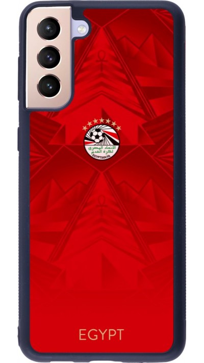 Samsung Galaxy S21+ 5G Case Hülle - Silikon schwarz Ägypten 2026 personalisierbares Fussballtrikot