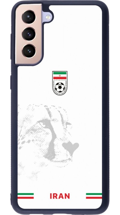Samsung Galaxy S21+ 5G Case Hülle - Silikon schwarz Iran 2026 personalisierbares Fussballtrikot