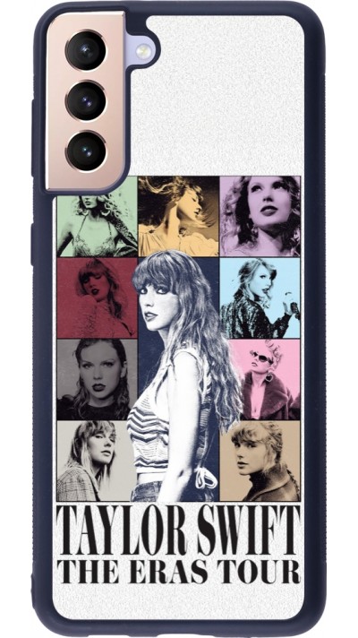 Coque Samsung Galaxy S21+ 5G - Silicone rigide noir Taylor Swift The Eras Tour