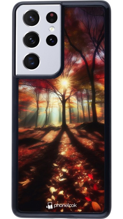 Coque Samsung Galaxy S21 Ultra 5G - Automne doré glare Coque Samsung Galaxy S21 Ultra 5G - Automne doré glare
