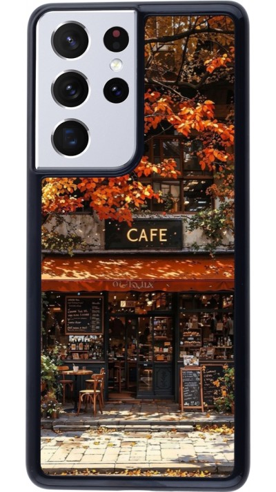 Coque Samsung Galaxy S21 Ultra 5G - Autumn 25 Coffee shop Coque Samsung Galaxy S21 Ultra 5G - Autumn 25 Coffee shop