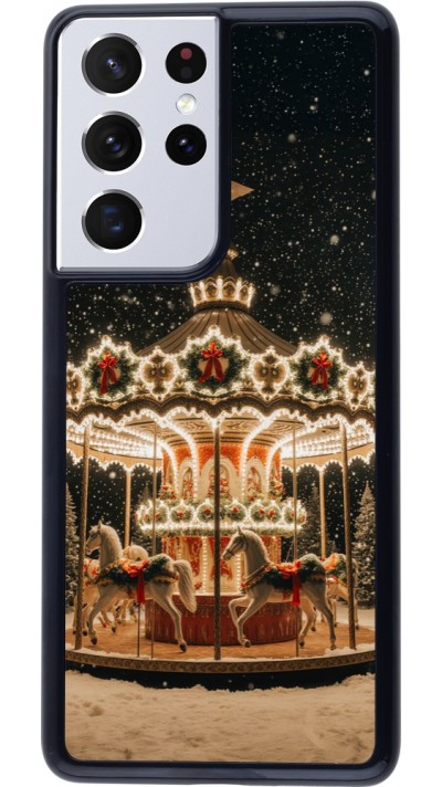 Coque Samsung Galaxy S21 Ultra 5G - Christmas 25 Carousel