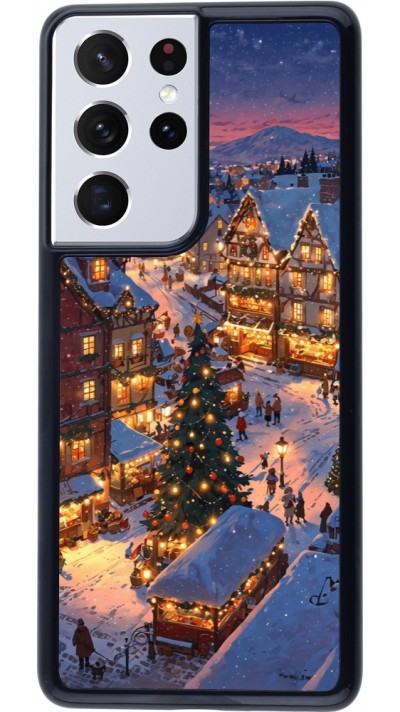 Coque Samsung Galaxy S21 Ultra 5G - Christmas 25 Xmas Village