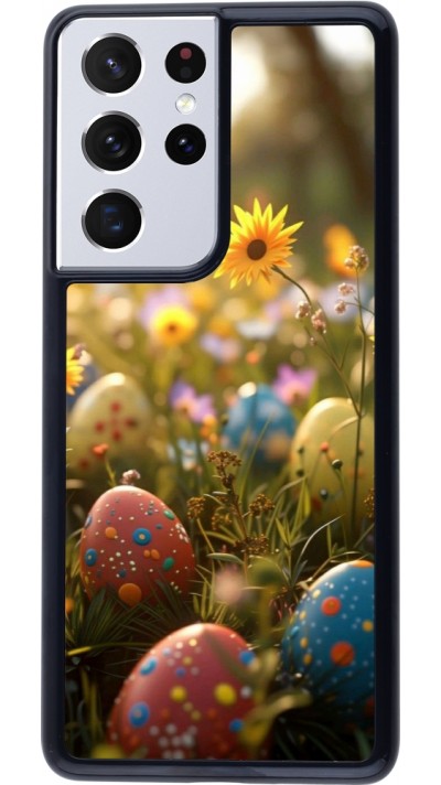 Coque Samsung Galaxy S21 Ultra 5G - Easter 2026 Decorated eggs