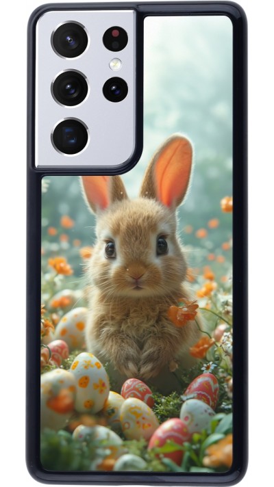 Coque Samsung Galaxy S21 Ultra 5G - Easter 2026 Rabbit in the garden