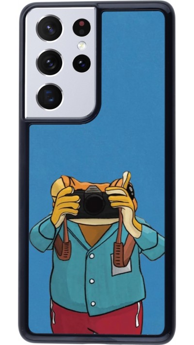 Coque Samsung Galaxy S21 Ultra 5G - Frog with camera DTMF